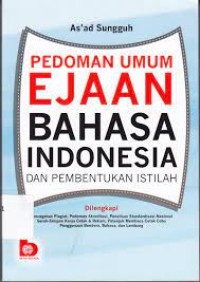Image of Pedoman Umum Ejaan Bahasa Indonesia dan Pembentukan Istilah