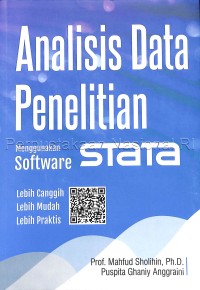 Image of Analisis data penelitian : menggunakan software stata