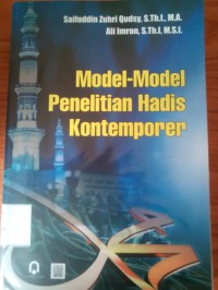 Model-Model Penelitian Hadis Kontemporer