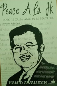 Peace A La JK Poso is Calm, Ambon is Peaceful